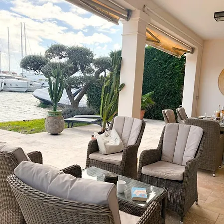 Maison Moderne Avec Amarrage Prive - Port - Fr-1-868-34 * Grimaud