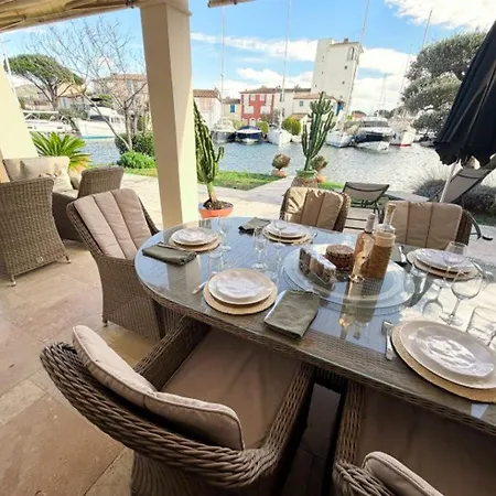 Maison Moderne Avec Amarrage Prive - Port - Fr-1-868-34 Semesterbostad *