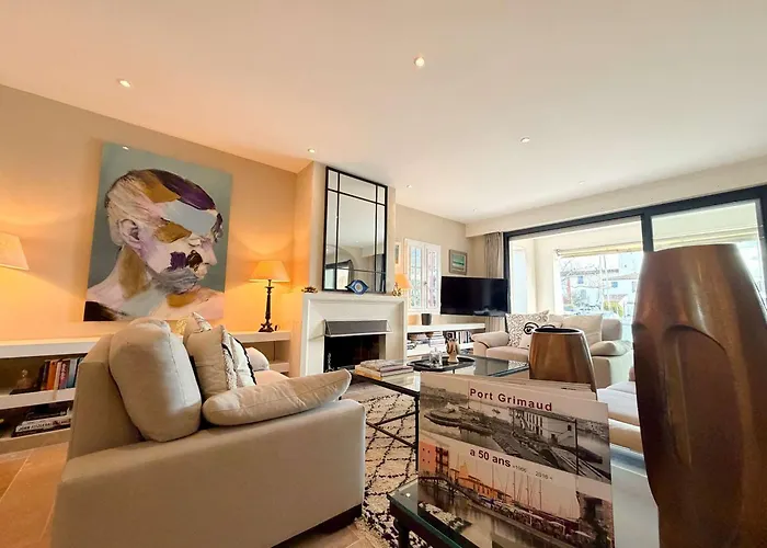 Semesterbostad Maison Moderne Avec Amarrage Prive - Port - Fr-1-868-34 Grimaud