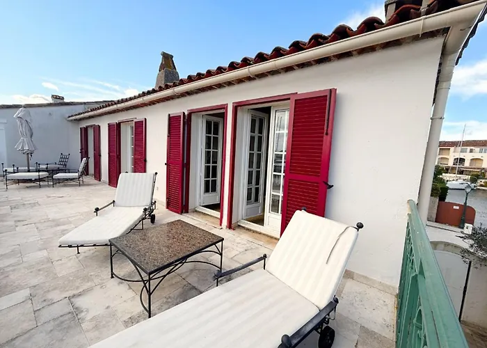 Maison Moderne Avec Amarrage Prive - Port - Fr-1-868-34